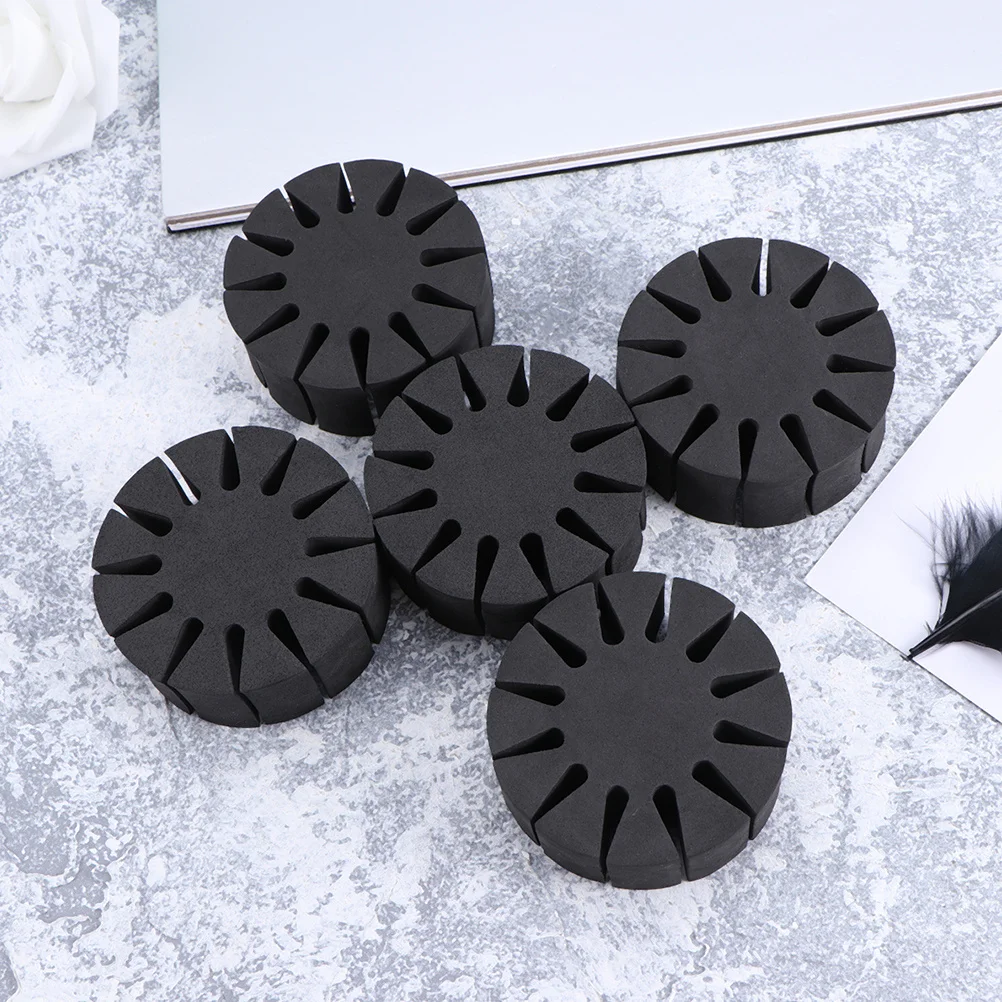 12개입 EVA 화살 분리기 경량 충격 방지 화살 랙 12개 화살용 사냥 양궁 야외 액세서리 블랙