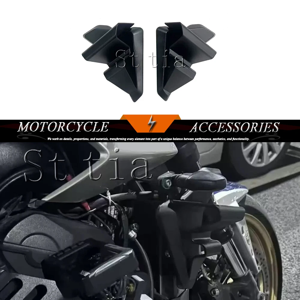 

Для Street Triple 765 R RS 2023 2024 2025 передний спойлер нижний спойлер борт 765R 765RS боковое крыло боковой спойлер передние спойлеры