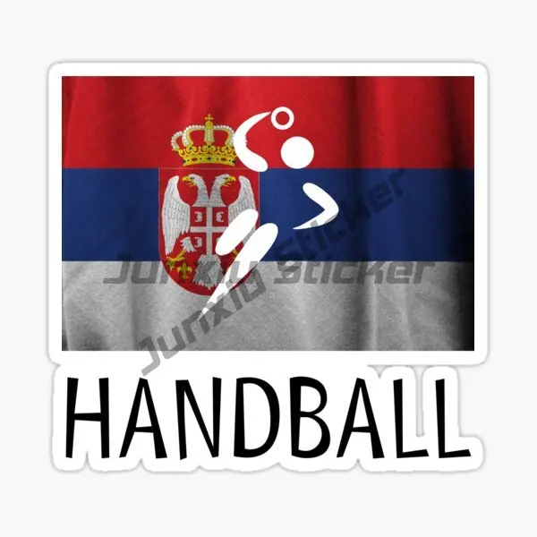 HANDBALL Sports Argentina Denmark Serbia France Country Motorcycle Laptop Truck Camper Bicycle Waterproof PVC Decal Accessories