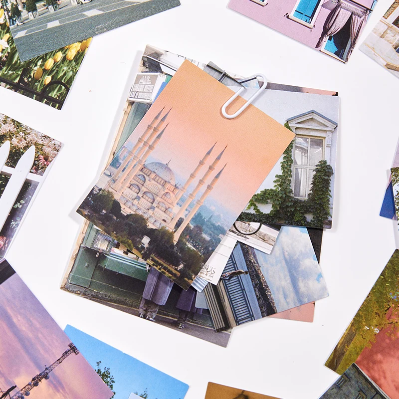 8 упаковок/партия, наклейки в стиле ретро