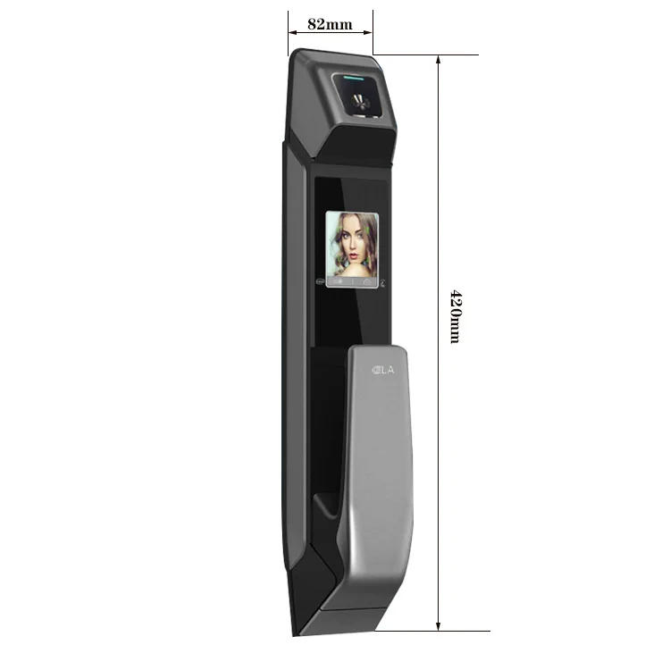 High Quality Fully Automatic Password Locks With Fingerprint Smart Face Recognition Door Lock