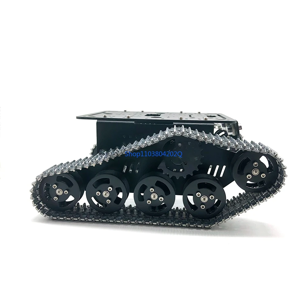 T300 All metal tnak, Aluminum alloy,smart tank car chassis with speed detection motor, for DIY, Robot Competition Owi.Panzer