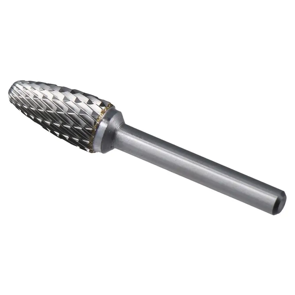 

SF-5 Бур из карбида вольфрама, ротационный напильник, форма дерева, радиус, форма, двойная резка для шлифовальной машины, сверла диаметром 1/4 дюйма