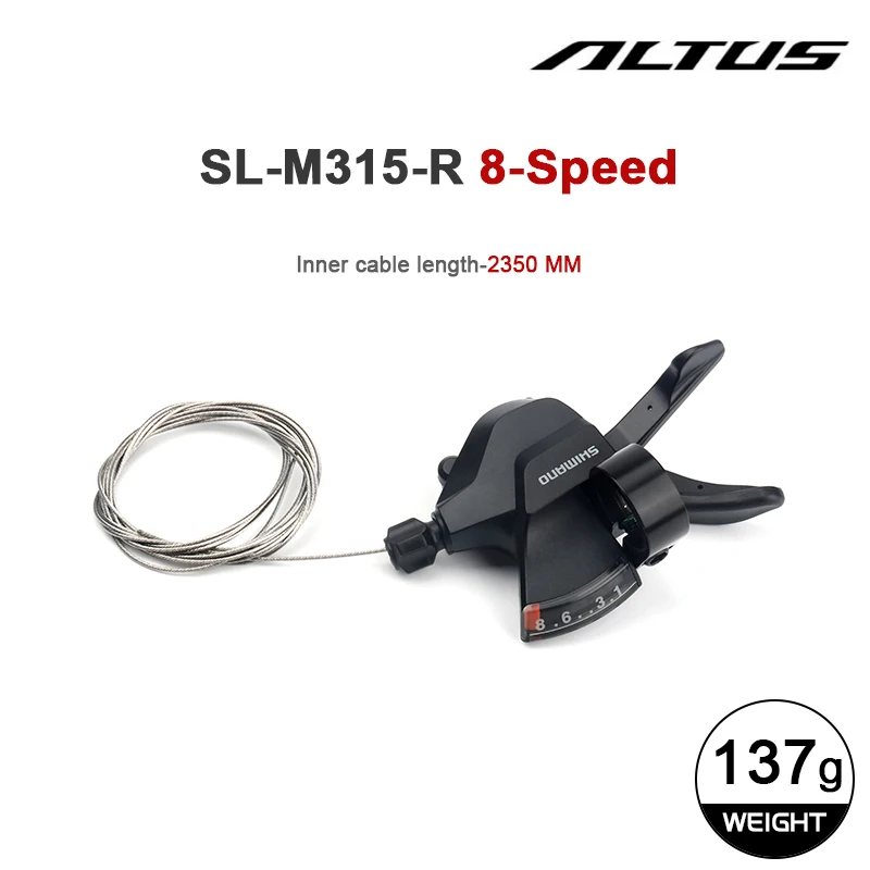 Altus SL-M315 Bike Shifter Lever 3x7/8 Speed 3S 21S 24S Shifter Trigger Rapid Fire Plus Shifter Cable MT200 M315 palanca cambios