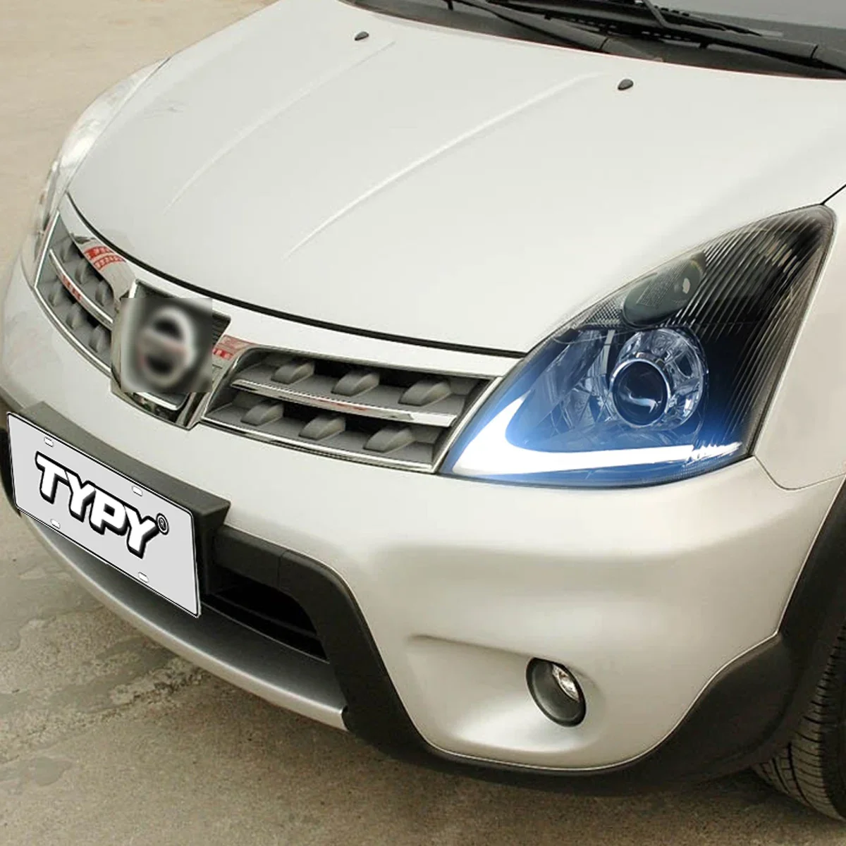 

Автомобильная фара TYPY для Nissan Livina 2007-2012, обновленная, модифицированная для нового DRL, динамический указатель поворота, светодиодная фара, автоаксессуары