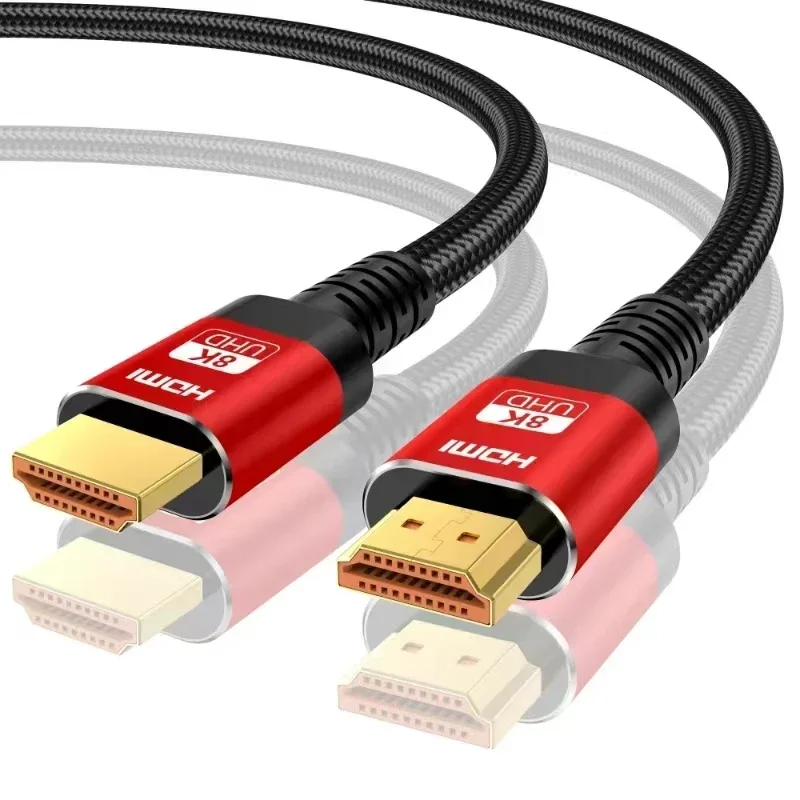 High Speed HD MI Cable 8K Movie 1m 1.5m 2m