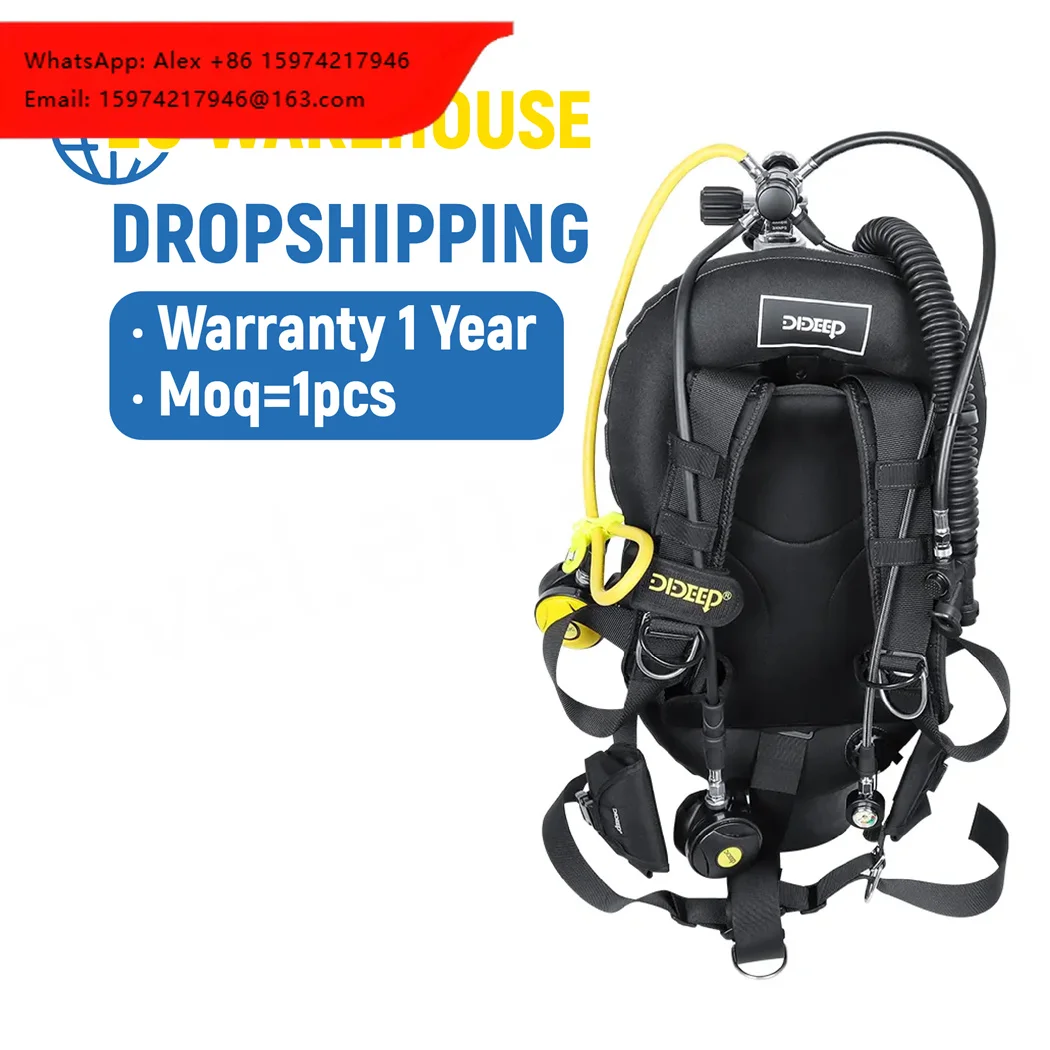 Factory Price Back Fly Design High Quality Diving Buoyancy Compensation Device (BCD) 25LBS Nylon Black/Green/Camouflage All