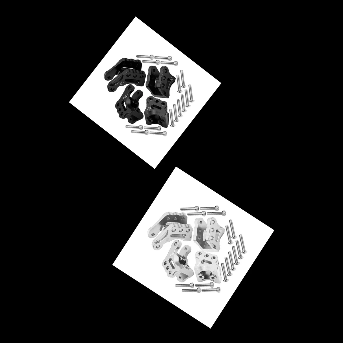 

GPM Alloy Front And Rear Axle Mount Set for AXIAL 1/10 RBX10 Suspension Links AXI03005 - Upgrade Kit