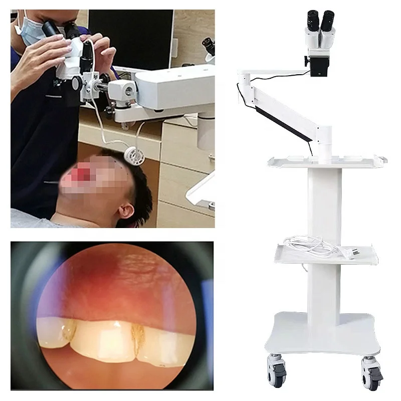 FINER denta Lab Surgical Operating Microscope denta endodontic microscope with digital camer veterinarian microscope