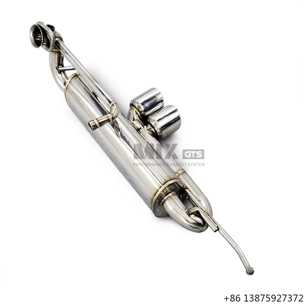 

W451 Performance Cat-back Exhaust for Smart Fortwo 1.0L 2009-2014 | 304 Stainless Steel Racing Muffler with Optimized Sound