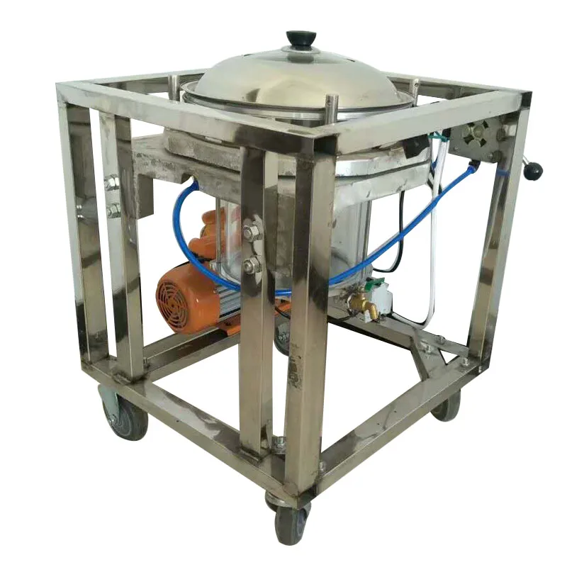 Stainless Steel Olive Peanut Sunflower Sesame Coconut Edible Oil Vacuum Oil Filter Machine