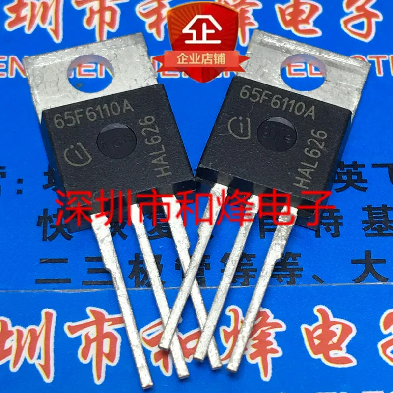 5PCS-10PCS 65F6110A IPP65R110CFDA TO-220 650V 99.6A บนสต็อกใหม่และ Origjnal