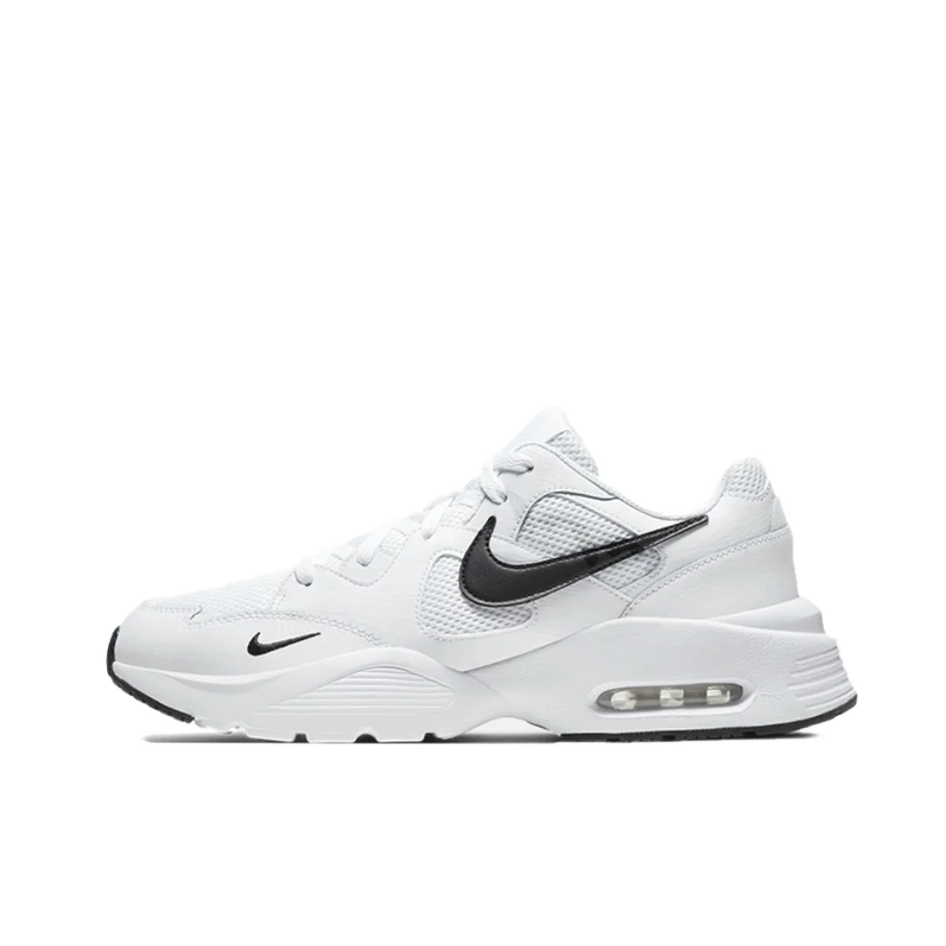 Nike Original Air Max Fusion Low Retro Classic Running รองเท้าบุรุษและสตรีรองเท้าผ้าใบระบายอากาศได้สบายสีขาว