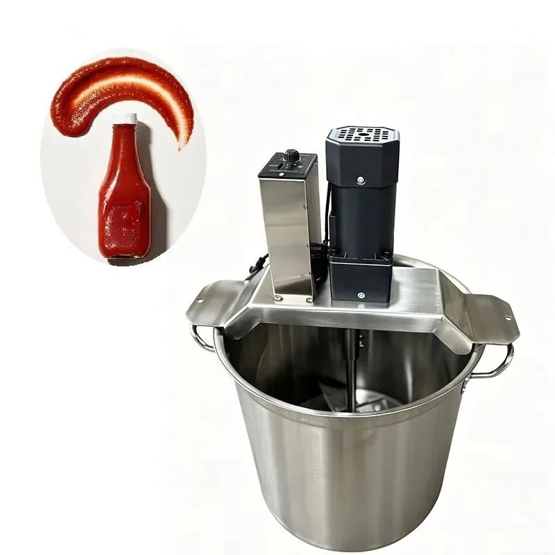 Easy Operation Commercial Pepper Sauce Stir Fry Mixer Machine Stainless Steel Food Cooking Mixer