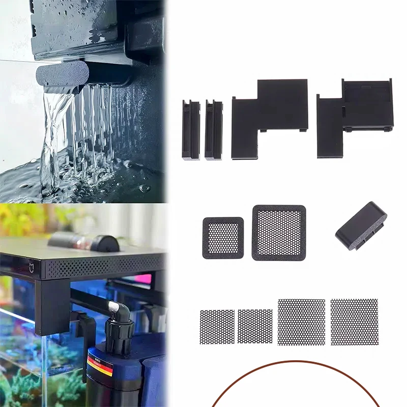 

Suitable For Xiaomi Mijia Smart Fish Tank Height Adjustment Bracket, Shower Outlet Upper And Lower Baffle Net 1 Set