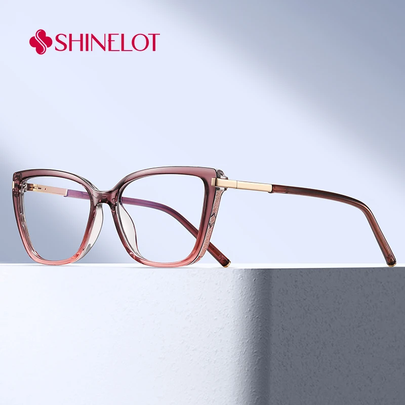

81627 Retro Cat Eye Eyeglasses Frame Female Radiation Protection Glasses Full Frame Original South American Style Eyewear