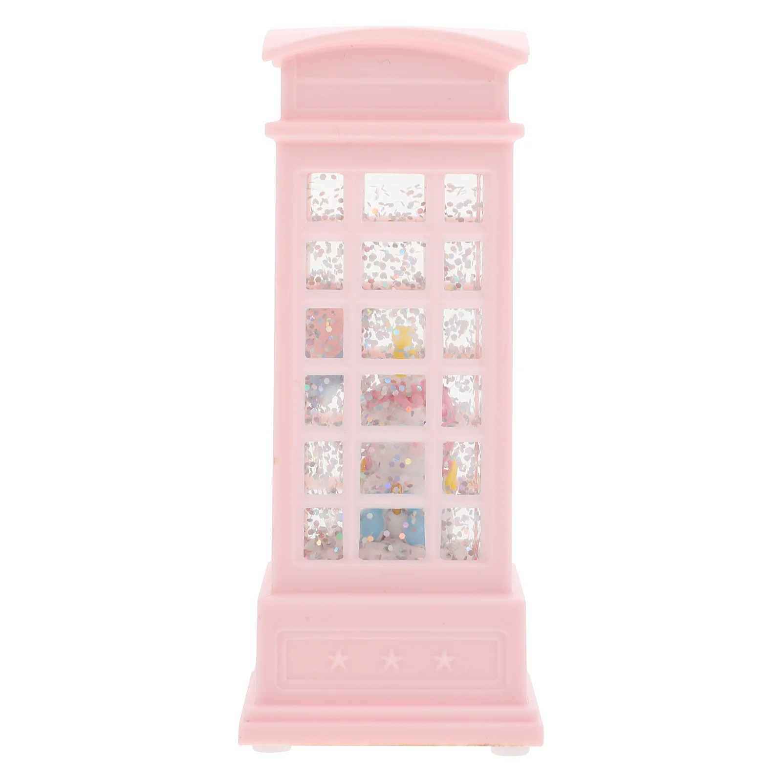 

Desktop Night Lamp Crystal Lamp Decor Resin Material Not Easy to Break Warm Non- Indoor Room Bedside Atmosphere