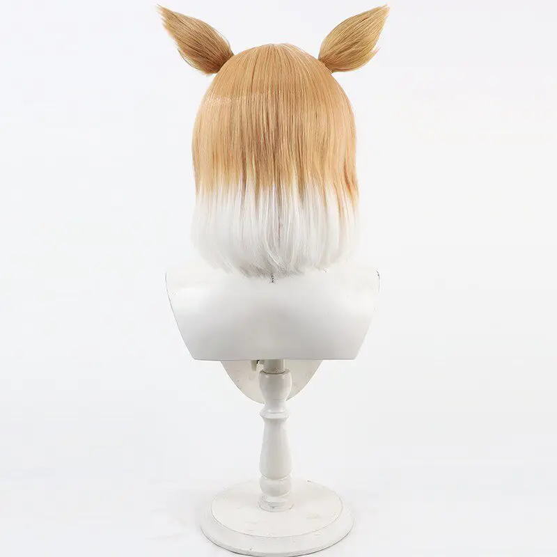 Game Arknights Mousse Cosplay Wig Mousse Cos Hair For Comicon Party Adult Women Men