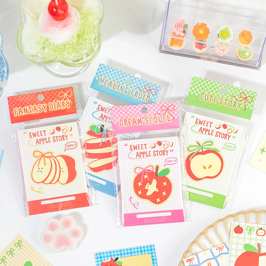 Papel para álbumes de recortes de la serie Frutas, 50 hojas tamaño M5 con imágenes de frutas, paquete de papel cartulina con motivos de frutas para fondos de álbumes de recortes y tarjetas.