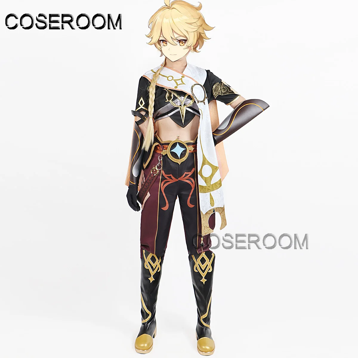 

Game GenshinImpact Aether Cosplay Costume Outfit Halloween Carnival Anime Comic Role Play Uniform