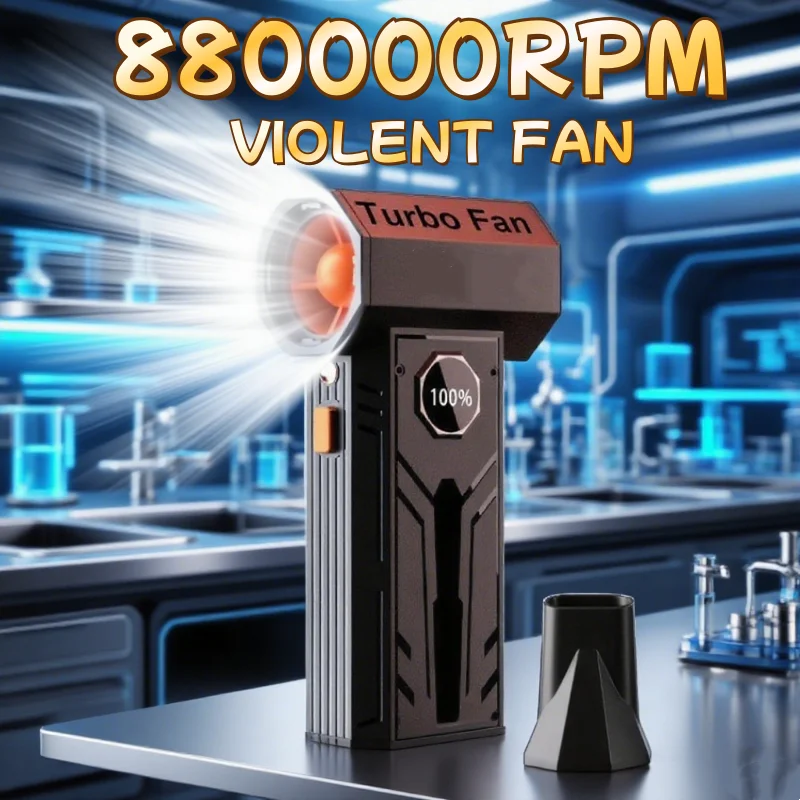

Air Blower Super Powerful 880000RPM Compressed Air Duster Electricity Consumption Display Air Vacuum Blower Jet Fan Car Cleaning