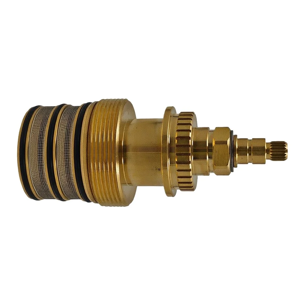 For Daily Bathing Use Thermostatic Valve Cartridge Temperature Control Valve Brass Material Construction One-way Valve Design