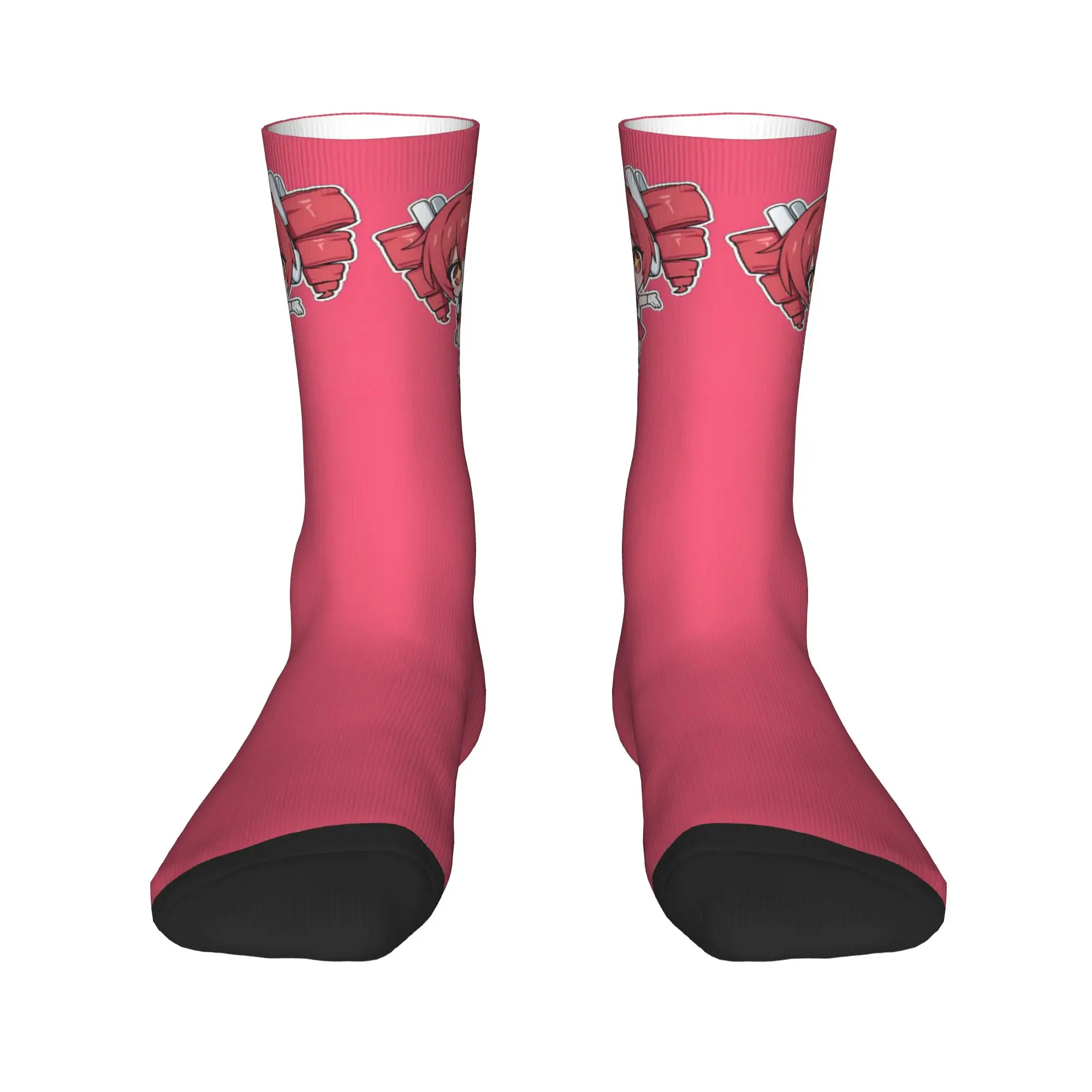 Kasane Teto Tiny Chibi Manga Socks Winter  Stockings Modern Unisex Men Quality Socks Pattern Outdoor Non Slip Socks