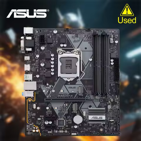 ASUS B360M-A original desktop computer B360 B360M DDR4 motherboard LGA 1151 i7/i5/i3 USB3.0 SATA3