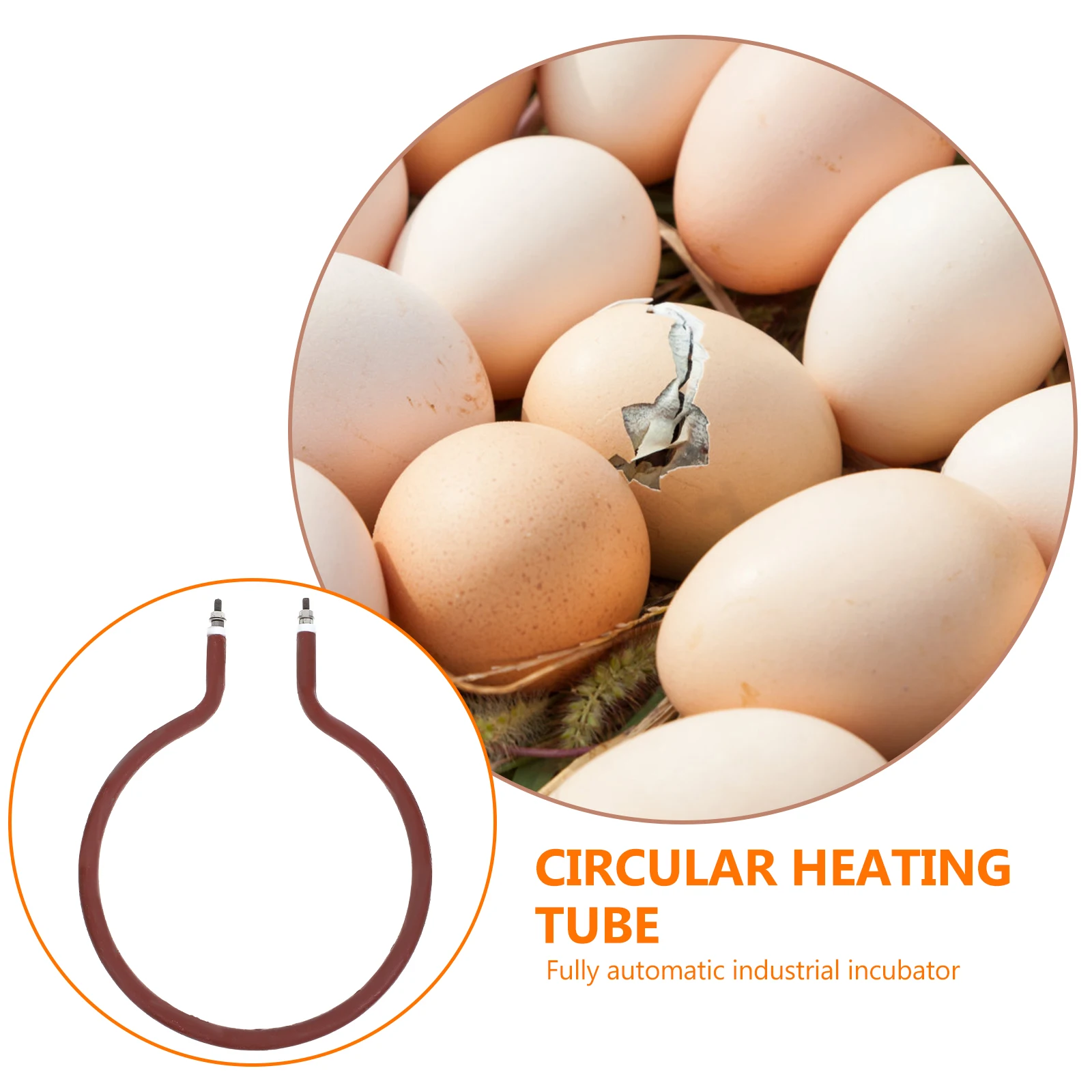 

Heating Pipe Accessories Heater Convenient Tube Universal Brown Iron Incubator Element