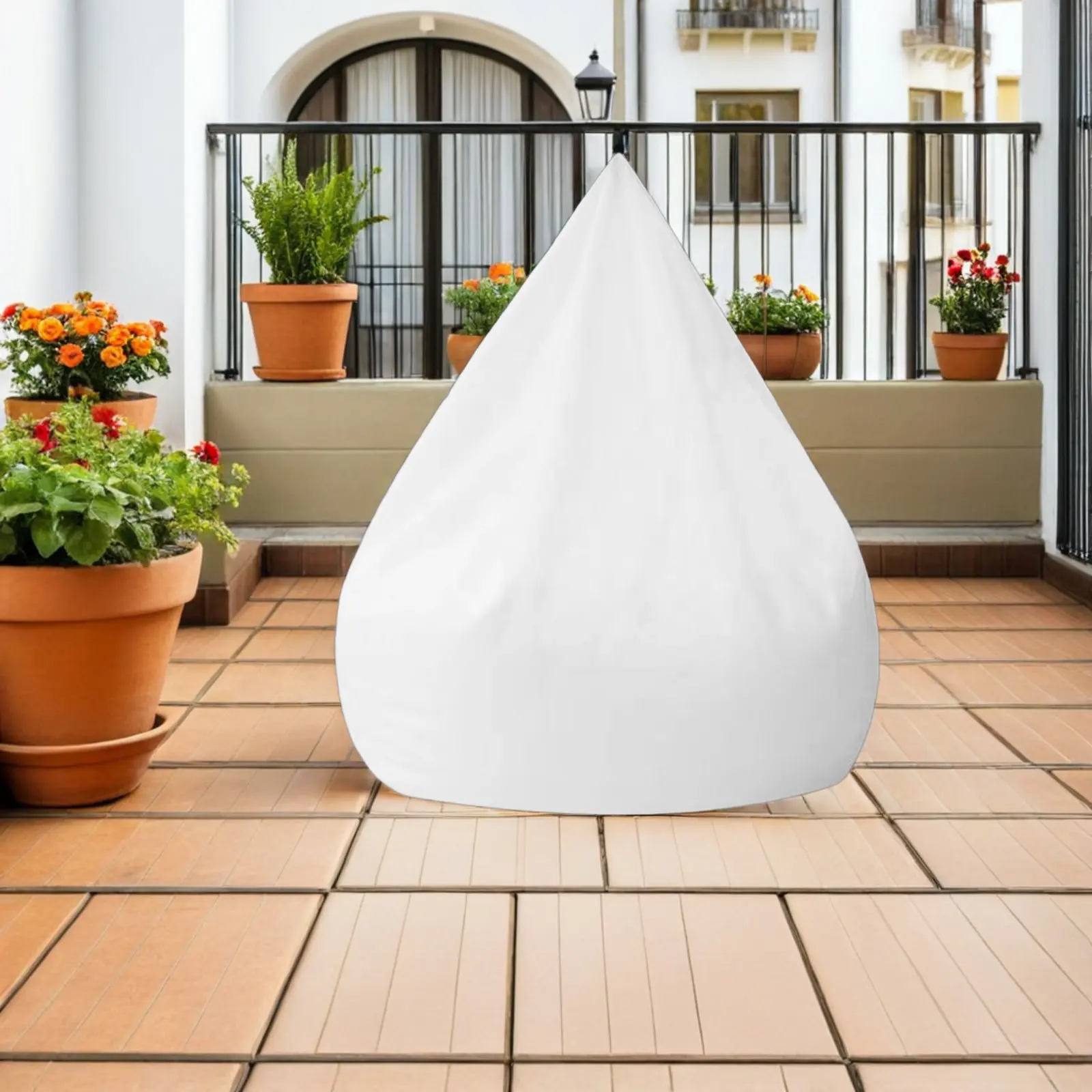 Fabric Bean Bag Liner Sleeve Lazy Sofa Inner Cover No Filler Soft Comfortable Replacement Cover for Household Office Outdoor Use