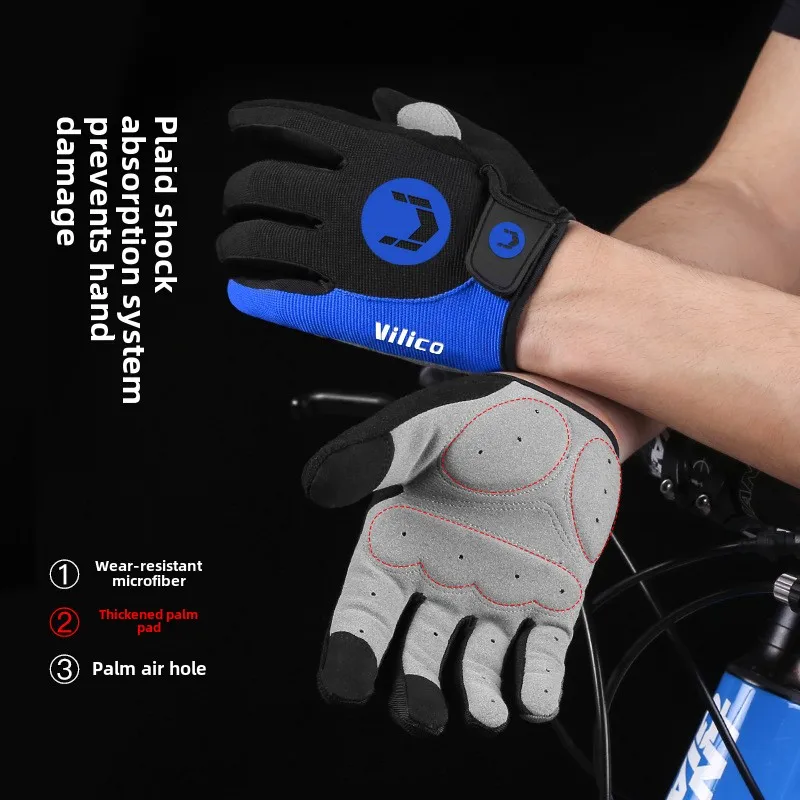 

Bicycle Riding Gloves Road Bike Mountain Bike Anti-slip Shock-absorbing Gloves Outdoor Gloves