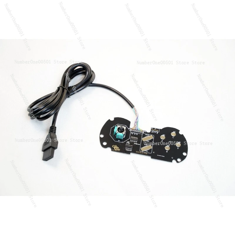 Neo Geo Snk Controller Pad AES MVS & CD 15-pin with Custom Clicky Thumbstick Modified By NK Mini-PAD Arcade Game Acessory