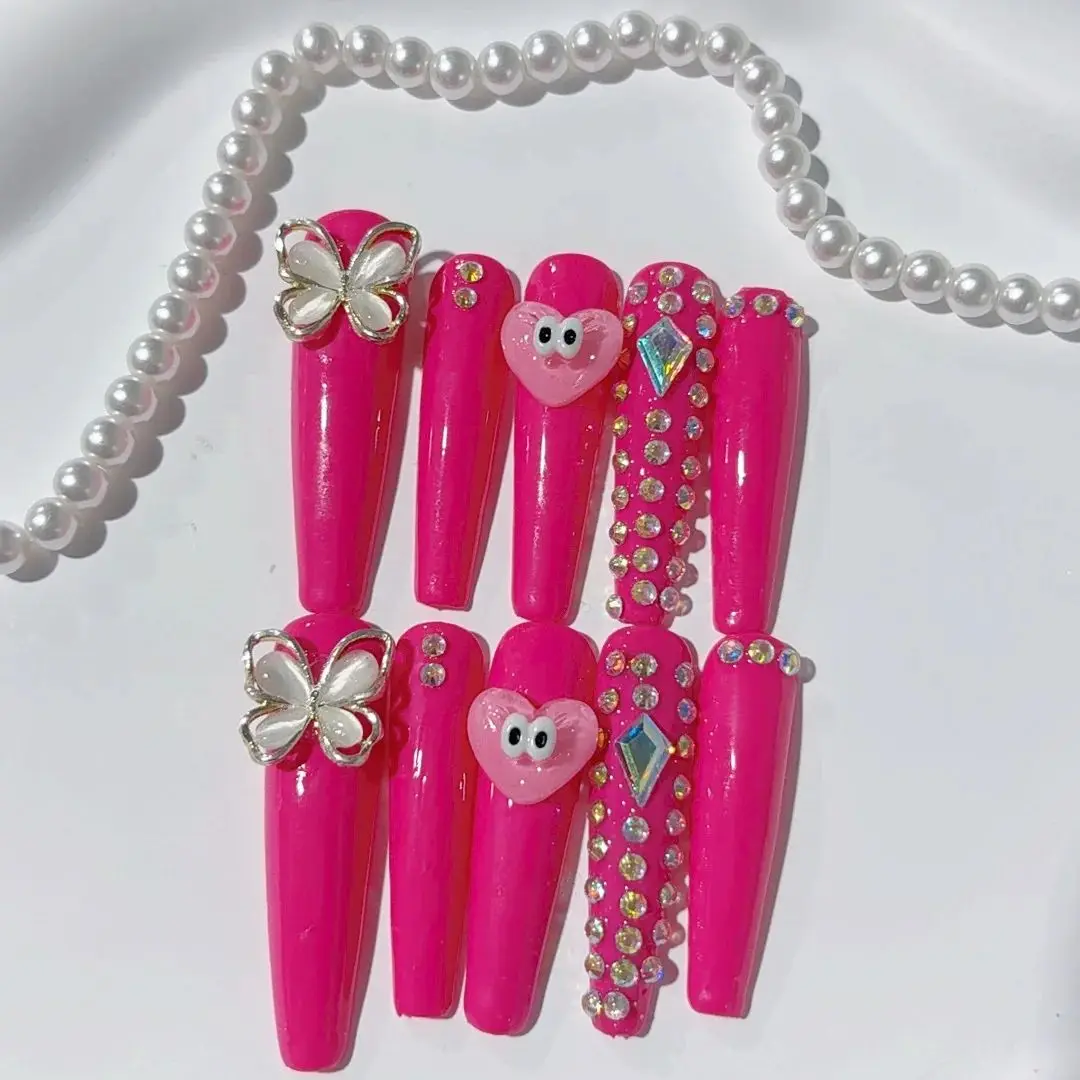 

Пресс для ногтей ручной работы Emmabeauty со съемным и многоразовым дизайном, высококачественный роскошный стиль и эффект отбеливания. No L004