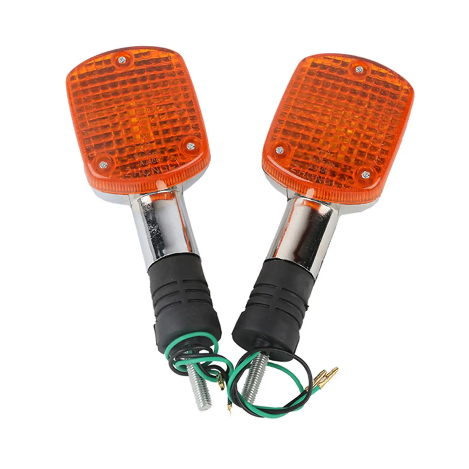 2 pçs luzes de sinal volta da motocicleta lâmpadas moto para honda rebel ca250 400 cmx250 cmx400 vtx1300 vtx1800 fácil instalar