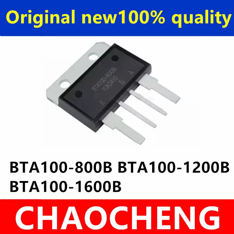 (1piece)100% New BTA100-1200B BTA100-800B BTA100-1600B BTA100800B BTA1001200B BTA1001600B 800V 1200V 1600V 100A TO-4P Chipset