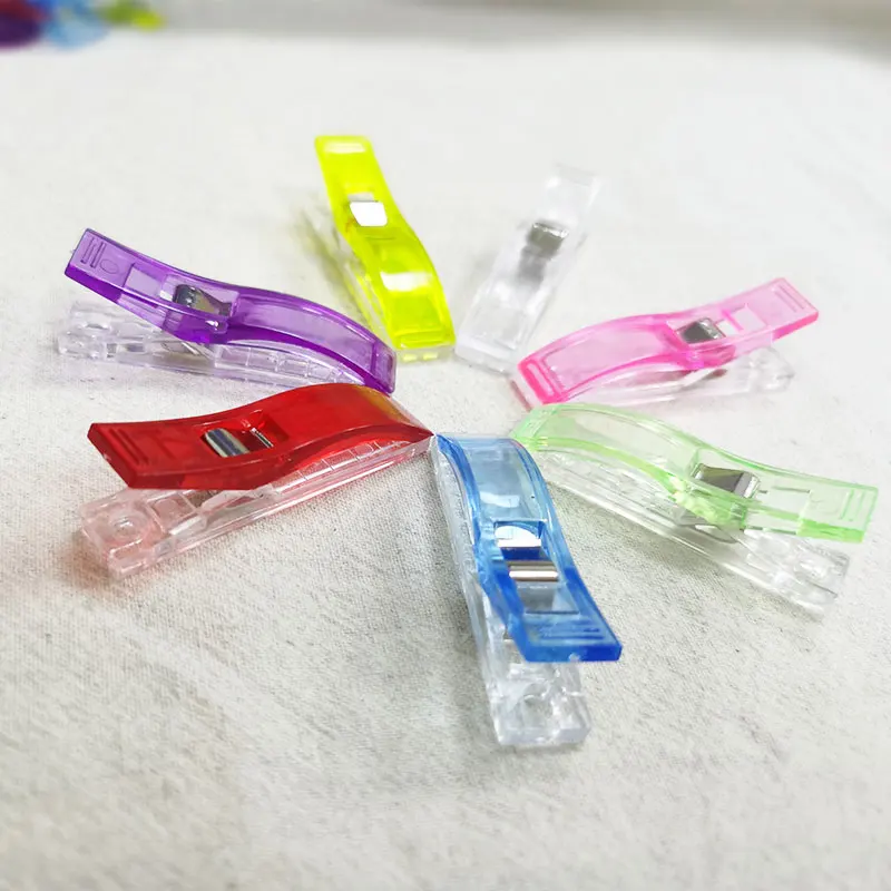 10/20Pcs clip in tessuto di grandi dimensioni clip per cucire clip multiuso clip per Quilting clip in plastica per artigianato fai da te accessori