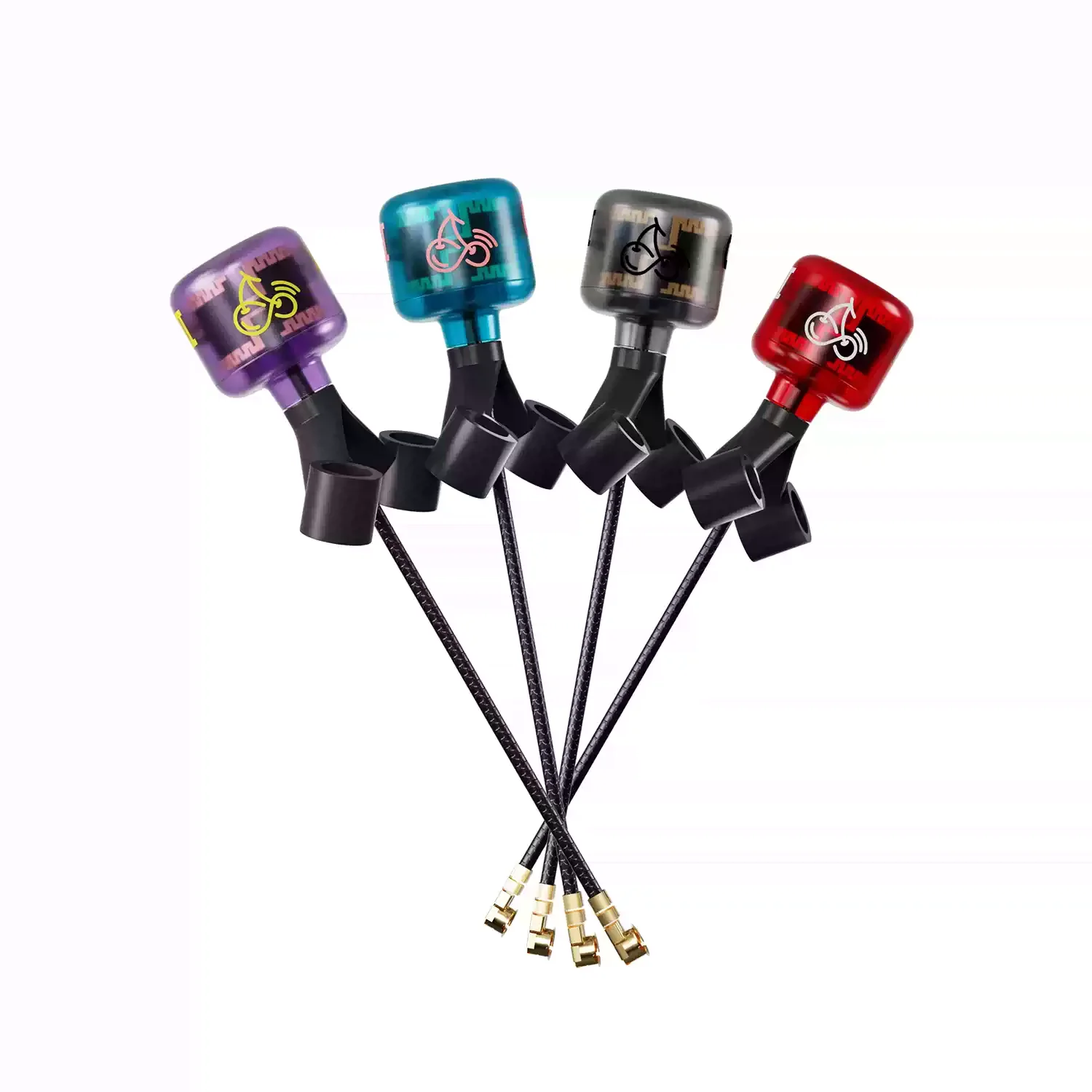 RUSHFPV Cherry 2 II 5.8G Y Antenna, UFL Interface, Optimized for Tiny Whoop, Toothpick & 2-4 Inch Freestyle FPV Quadcopters