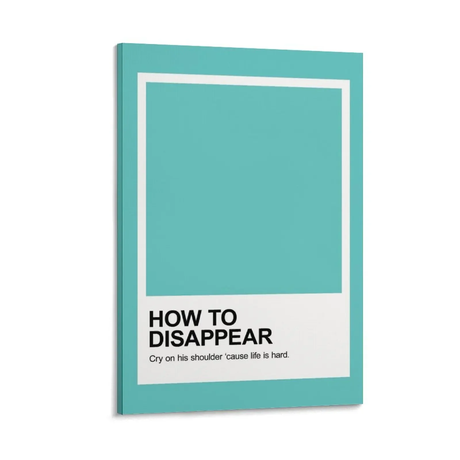 How to Disappear Pantone Swatch Canvas Painting pictures for wall wallpapers home decor