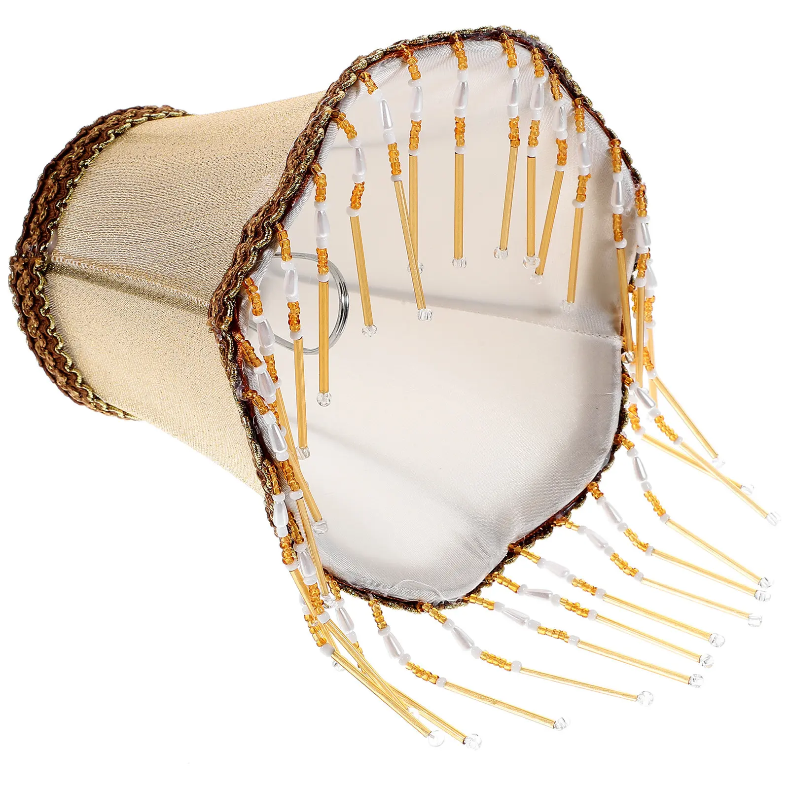 

European Lampshade Desk E14 Indoor Light Cover Vintage Retro Style Small Lamp Shade Decorative Wall Light Shade Crystal