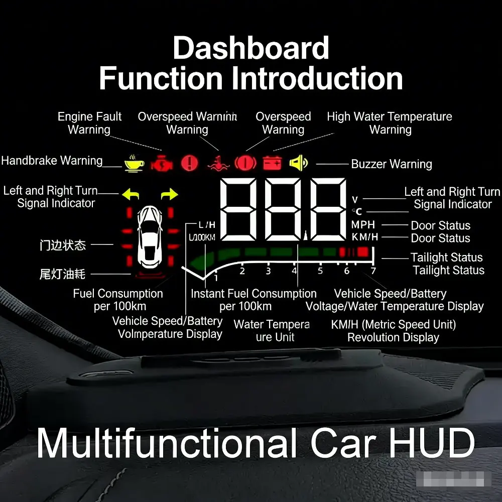 Car HUD for Toyota Corolla 2014-2025