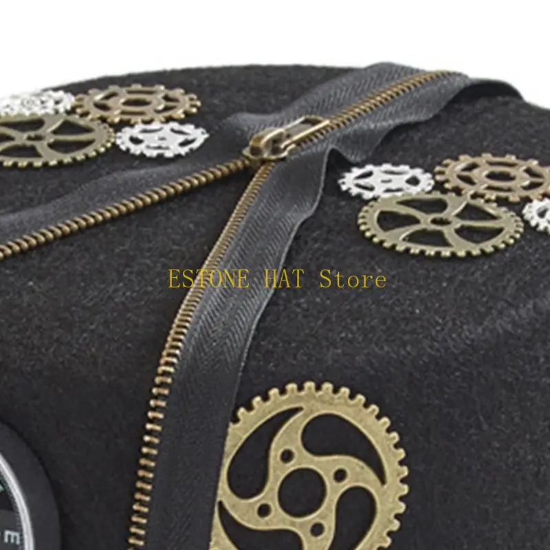 

49MF шляпа путешественника во времени в стиле стимпанк шляпа в стиле стимпанк цилиндр в стиле стимпанк для мужчин с очками