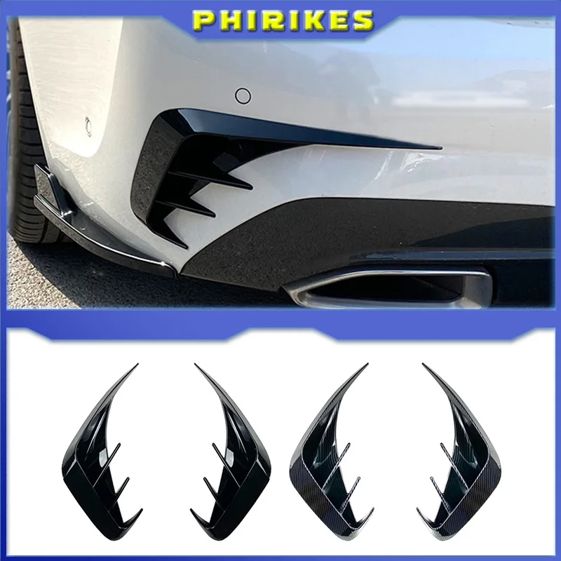 

Rear Bumper Splitter Spoilers Canard Exterior Parts for Bmw Accessories 3 Series G20 G28 318i 320i 330i 2019-2022 Car Styling
