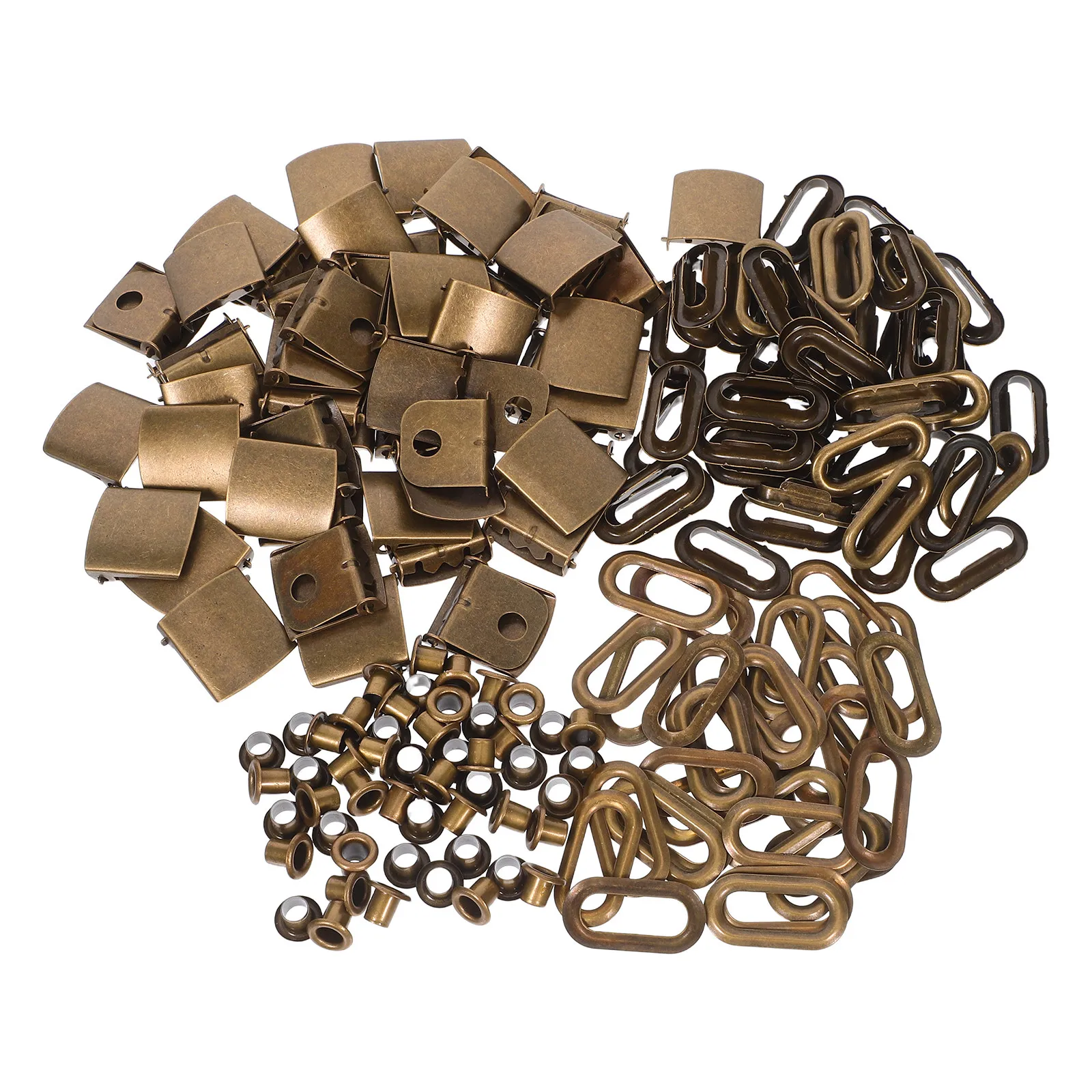 50 Sets Metal Hat Buckle Oval Eyelet Adjustable Cap Buckle 18Mm Baseball Cap Strap Clip Backpack DIY Accessories