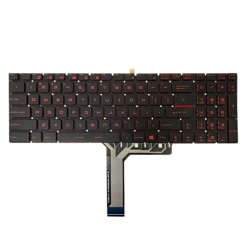 

MM+For MSI GL65 9RC 9SFX 9SEX Bravo 17 A4DDR US Backlit Keyboard 9Z.NCXBN.11D top