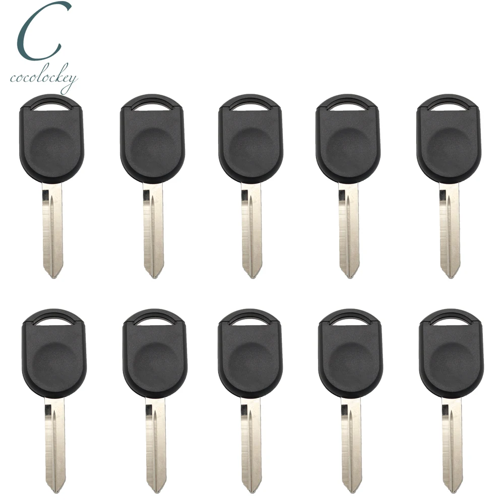 

Cocolockey Transponder Key Shell подходит для 2008 2009 2010 2011 Ford F150 F250 F350, чип зажигания, замена ключей от автомобиля, 10 шт. в партии