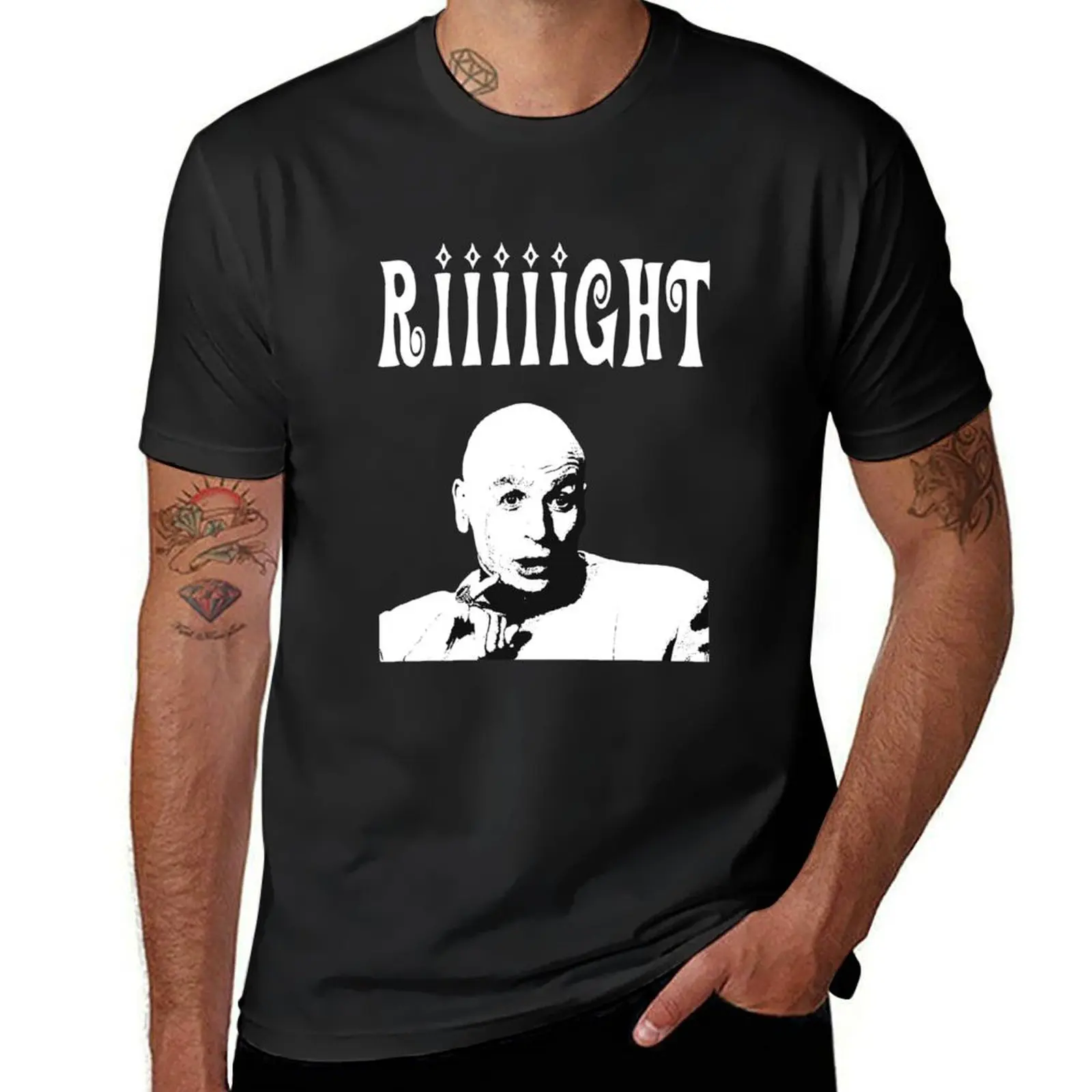 Riiight T-Shirt new edition quick drying summer tops mens big and tall t shirts