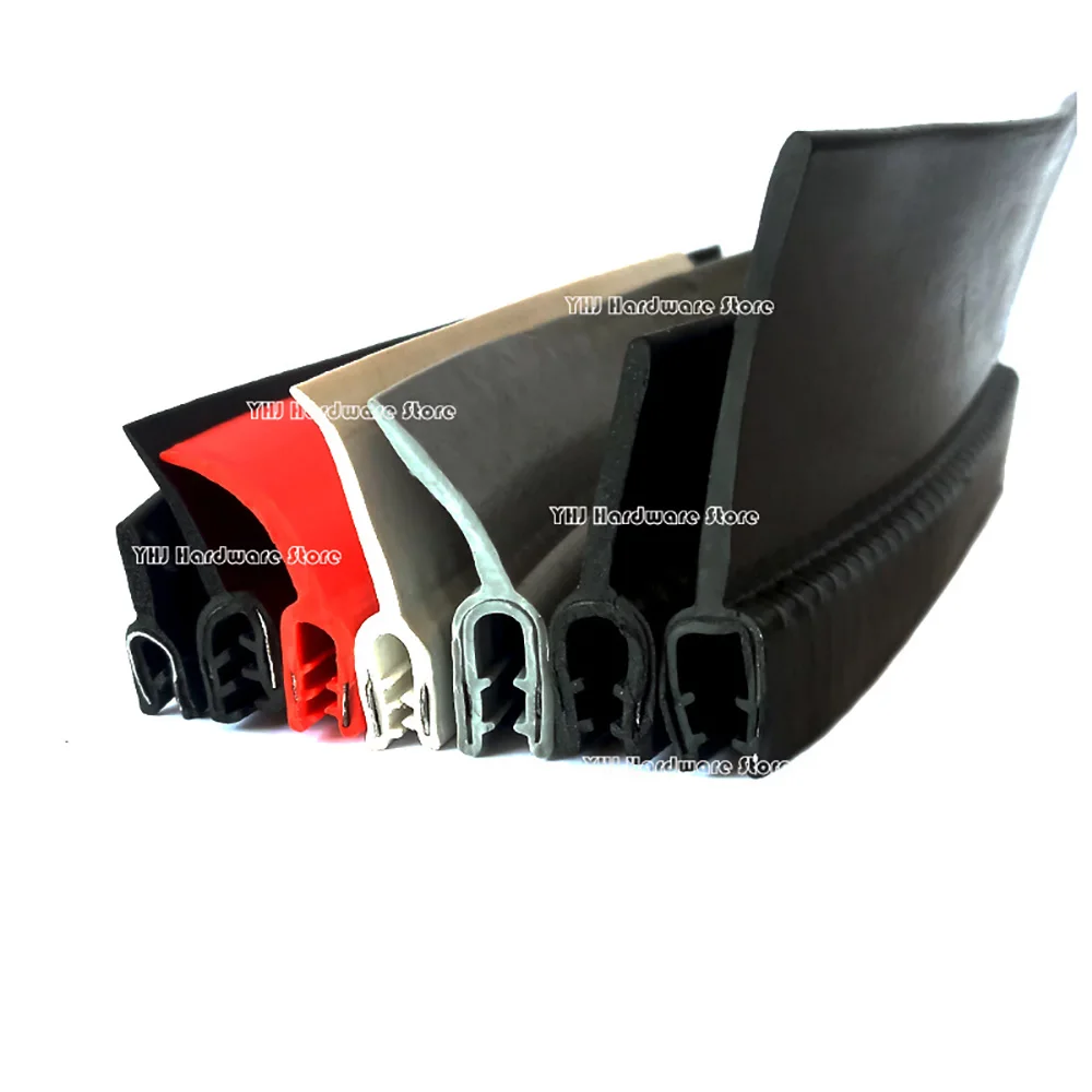 Tira De Vedação De Borracha De Silicone, H, F, Forma De U, Vidro Do Carro, Painel De Metal, Placa, Porta Do Banheiro, Borda Da Janela, Proteção Contra Poeira, Barra De Vedação