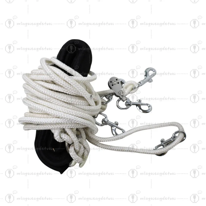Pulley Training Tie Rope, Horse Leading & Lunging Lead, Horse Training Tack, Equestrian Supplies