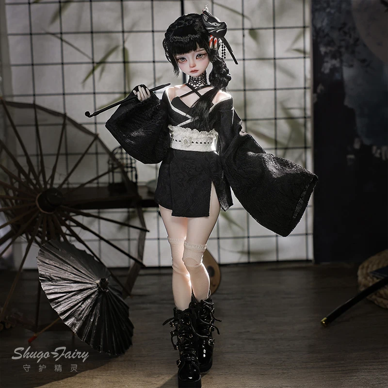 Bjd 4点式ドール SD人型ドール 遺世の女王子様 桂子 着物 レジン製 トレンド 手作り カスタムギフト