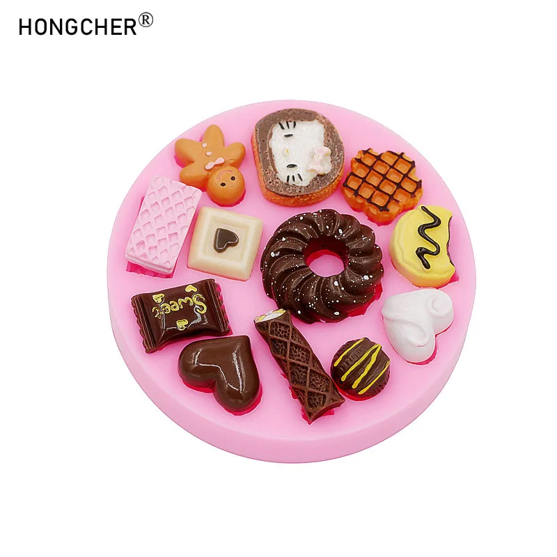 Candy Mold, Silicone Chocolate Mold, Small Square Candy Molds, Silicone Candy Moulds,Polymer Clay Molds,Biscuit mould